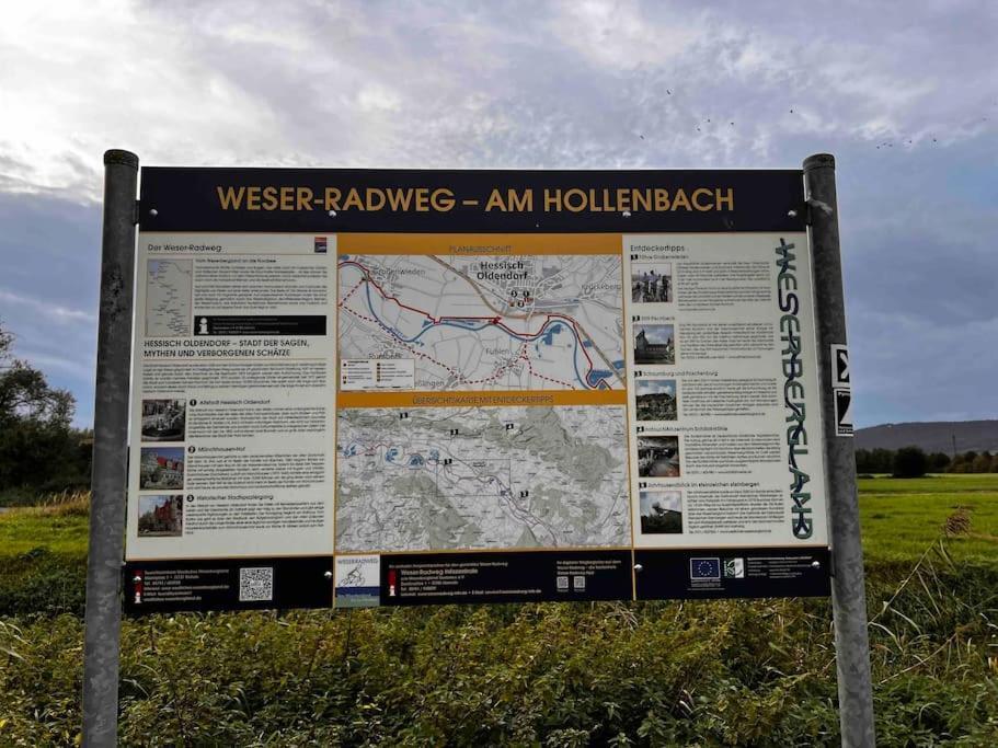 Ferienwohnung „Zur Eule“ Hessisch Oldendorf Buitenkant foto